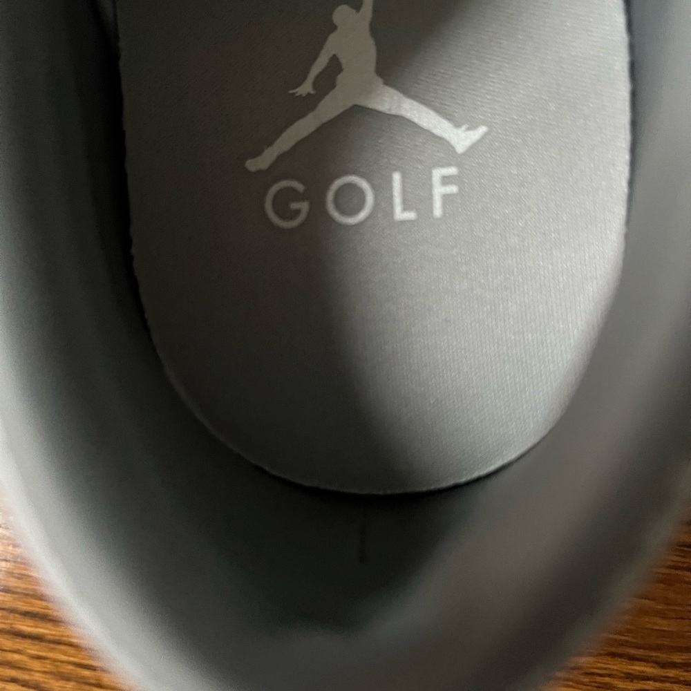 Nike Air Jordan ADG 4 Wolf Smoke Grey White Golf Shoes DM010-010 Sz Mens - Picture 8 of 8